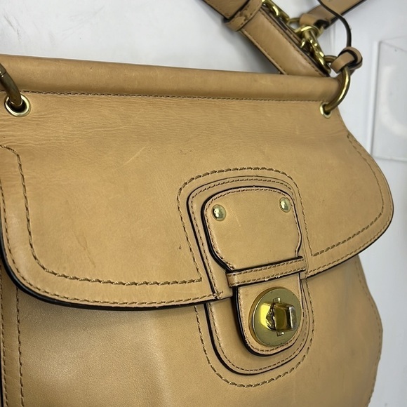Coach Willis Tan Leather Cross Body Bag K1220-22382 - Picture 10 of 13